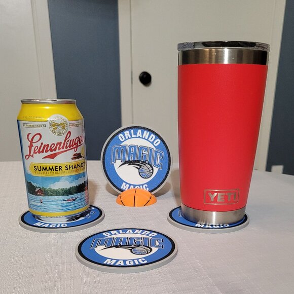 Dallas Mavericks Coaster Set - 3D Printed - (Set of 4) - Picture 2 of 4